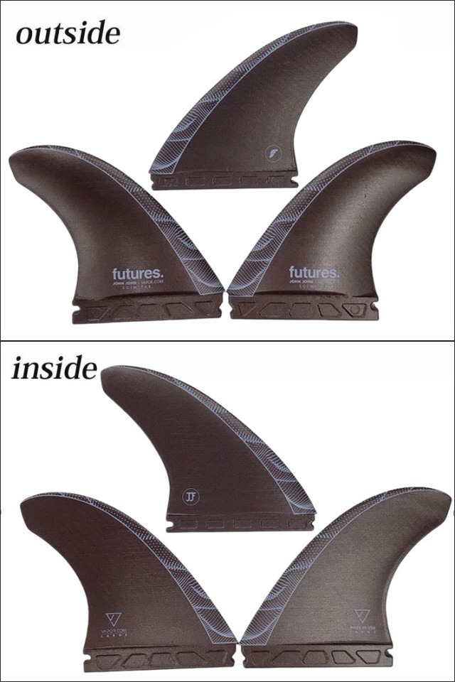 ショートボード用フィン futures. フューチャーフィン VAPOR CORE JJF