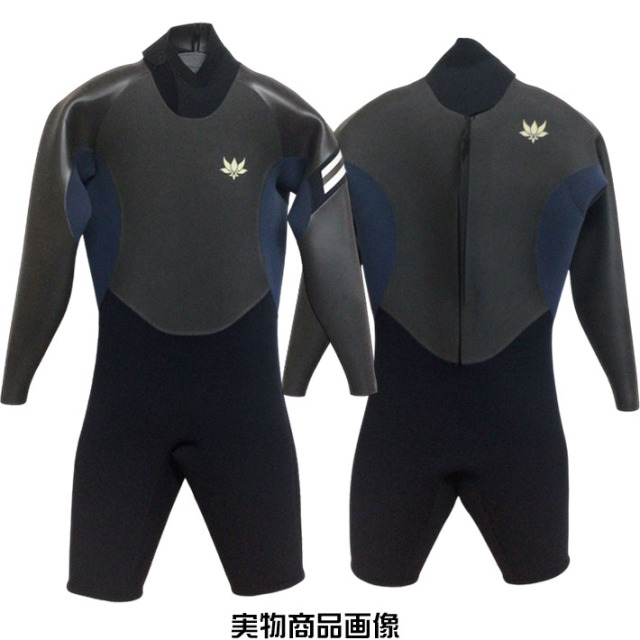在庫限り] 25 フォローズ別注 ウェットスーツ 3mm ロンスプ バック