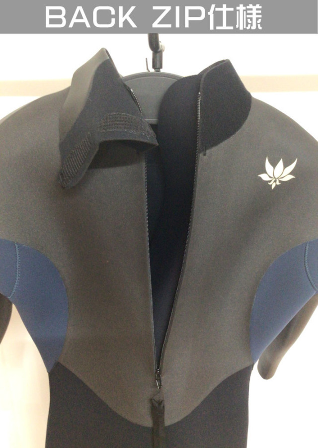 在庫限り] 25 フォローズ別注 ウェットスーツ 3mm ロンスプ バック