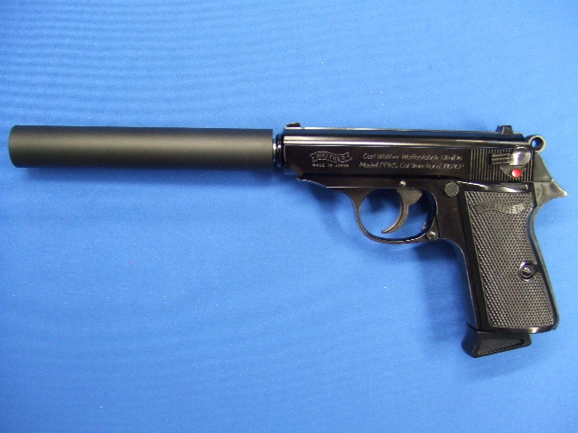 ワルサーPPK/S ブラックメタルセット ムービープロップシリーズ | マルゼン