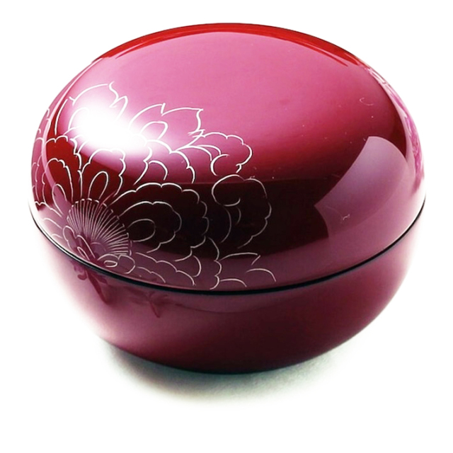 京都 きらら坂 越前塗 うるし ボンボニエール (赤) KL-1089 引出物