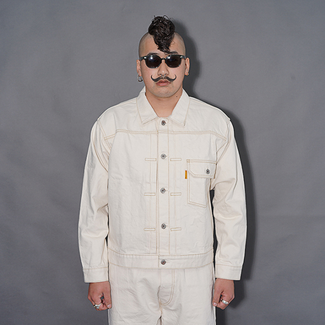 OLD MOUNTAIN / オールドマウンテン「DENIM JACKET / OFF WHITE