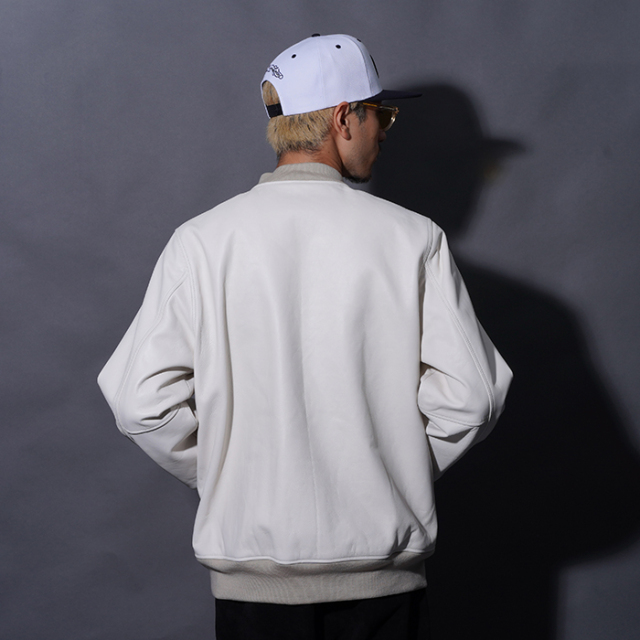 GSV5301 /「LOCOS - LEATHER JACKET / IVORY」レザージャケット