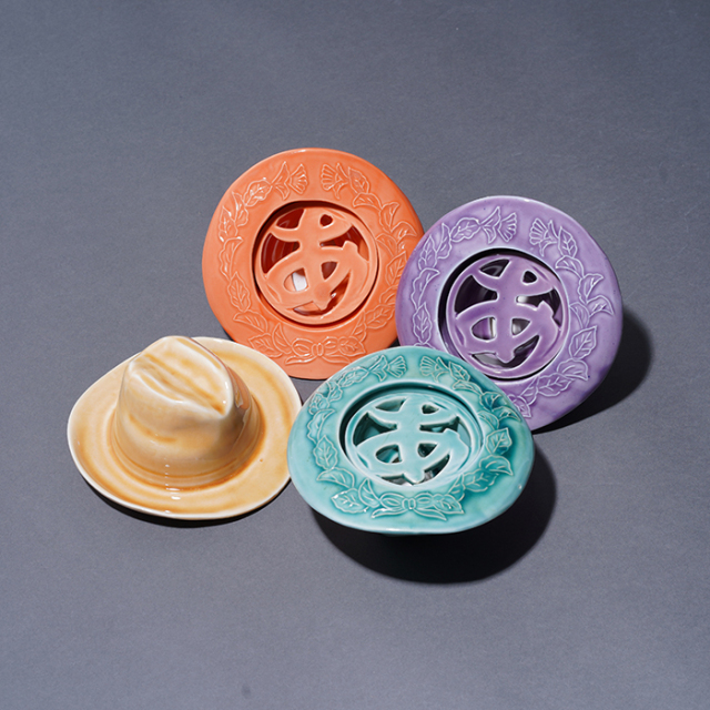 BLACKBOOTS CERAMICS×AMERICAN WANNABE /「TRADE MARK HAT ASHTRAY」 灰皿