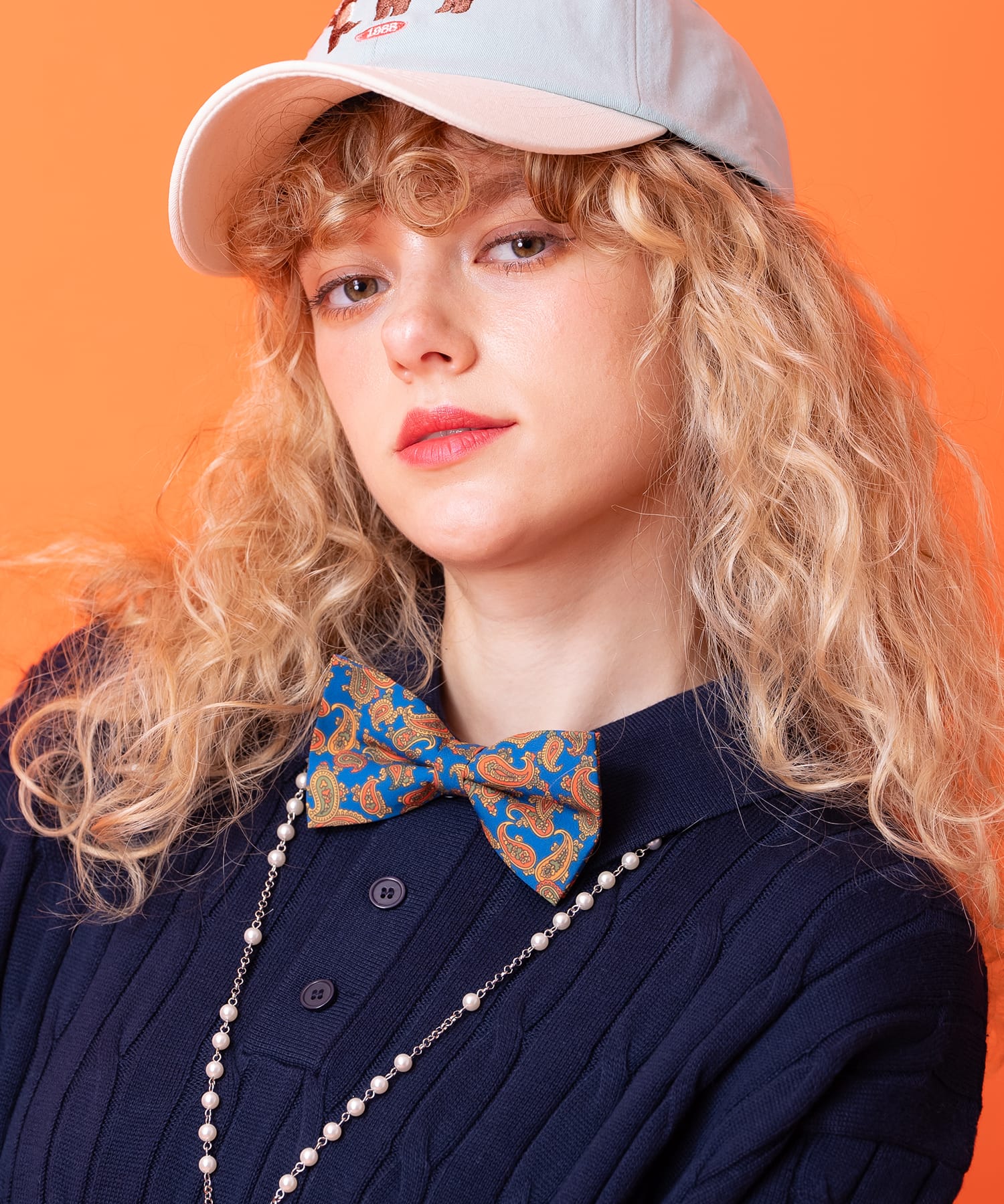 レトロクラシックペイズリー柄蝶ネクタイ / ボウタイ メンズ