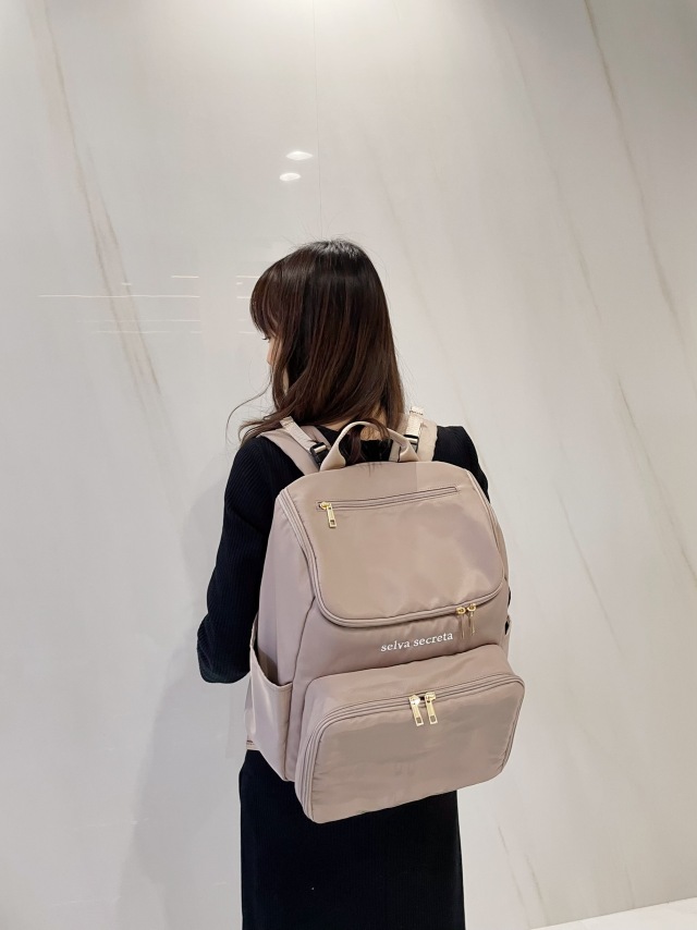 selva secreta】bucket RUCKSACK(greige)
