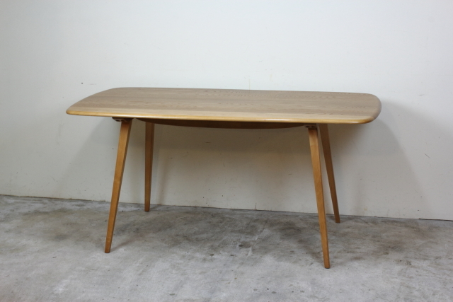イギリスアーコール社 ercol ダイニングテーブル(152cm×76cm) す27-1