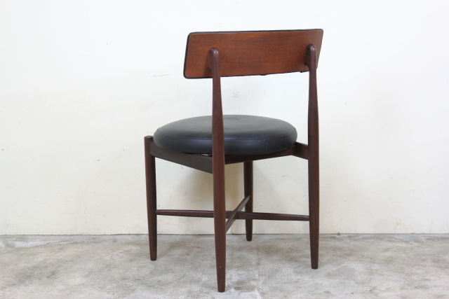 G-PLAN ジープラン ダイニングチェア ブラック そ56-4