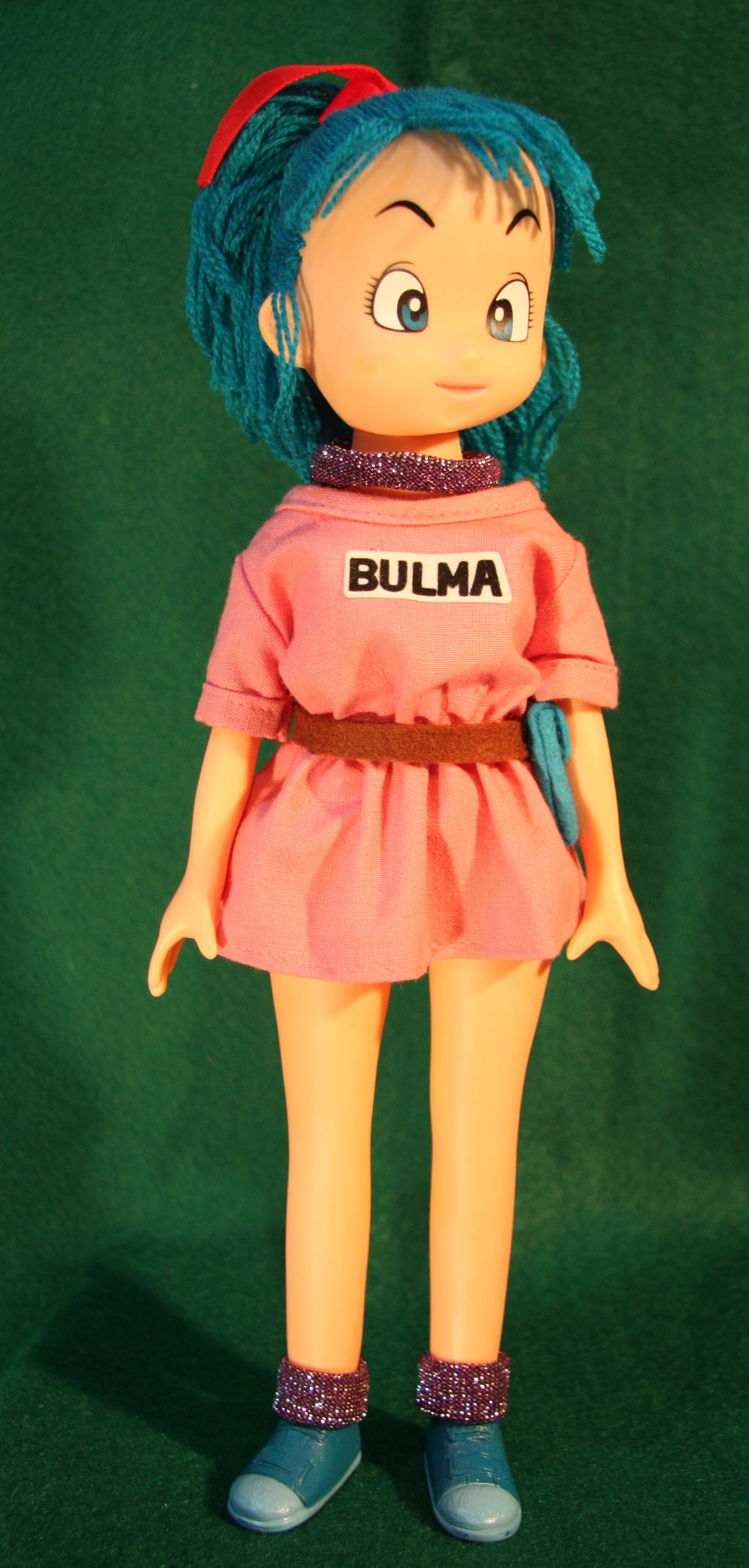 ブルマ ドラゴンボール ソフビ人形 エポック社 Japan【TO1928