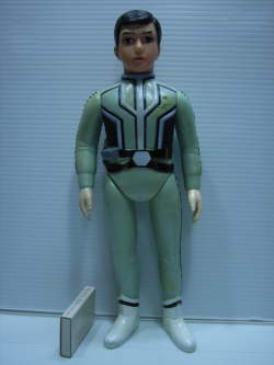 希少☆ブルマァク ウルトラセブン ダン隊員 ソフビ人形 27.0cm 当時物