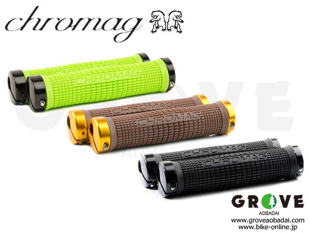 CHROMAG クロマグ [ SQUAREWAVE Grip ] 【風魔横浜】 BIKE-ONLINE