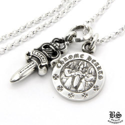 クロムハーツネックレスロールチェーン18インチ（約45.7cm)|クロム