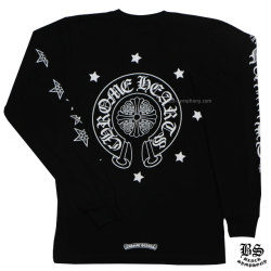 クロムハーツロングTシャツCHクロスブラック|クロムハーツ通販専門店