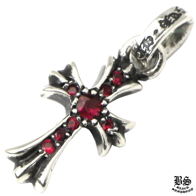 クロムハーツCHクロスベビーファットチャームwithパヴェルビー|クロム