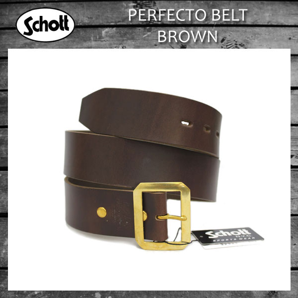 正規取扱店 SCHOTT(ショット) PERFECTO BELT(パーフェクトベルト