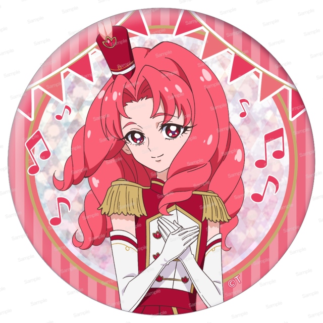 Go！プリンセスプリキュア 10周年メモリアルホログラム缶バッジ第2弾