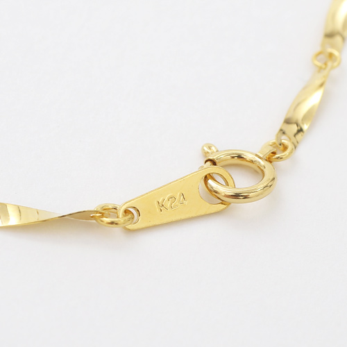 送料無料】【日本製】純金/K24/24金 ブレスレット ジュエリー