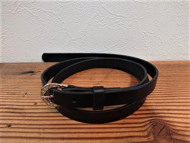 ナローベルト 栃木レザー 15mm 剣先40cm ロングタイプ