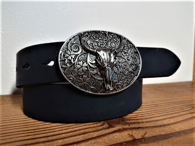 JUN COMPANYオリジナルデザイントップバックル 【アンティークシルバー