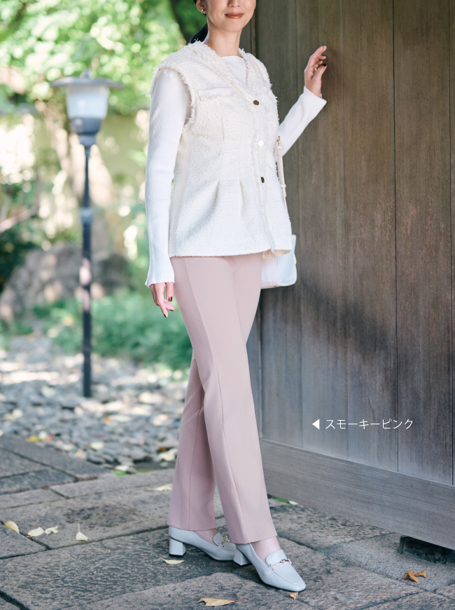 P.WILL FREE】MIYABIストレートパンツ【日本製】