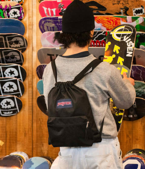 DRAW SACK - BLACK (黒) |【公式通販】JANSPORT（ジャンスポーツ)日本