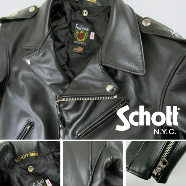 ショット Schott N.Y.C 613US ワンスター ライダースジャケット