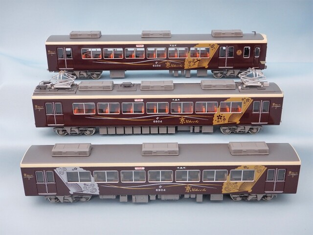 付属品取付済】阪急6300系京とれいん6両セット