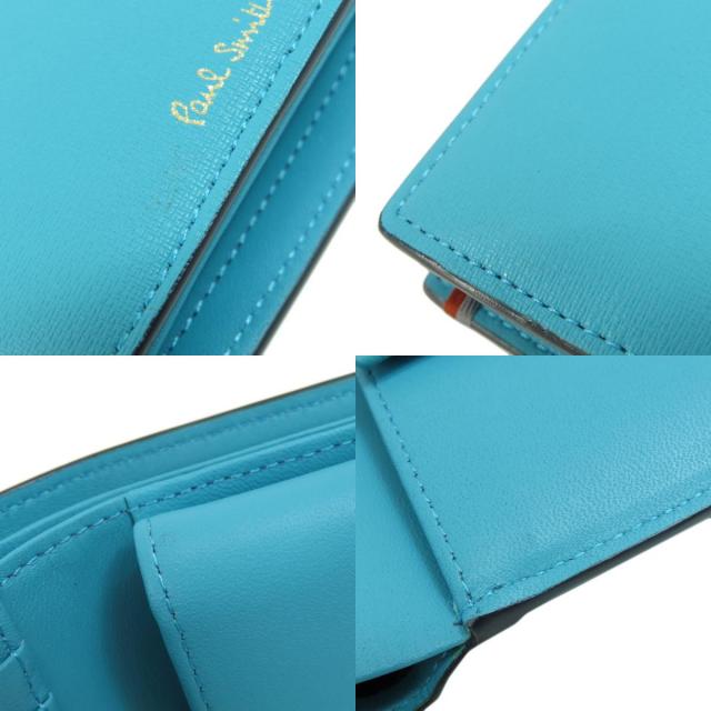 Paul Smith ポール・スミス ロゴ ハイライトステッチ 二つ折り財布