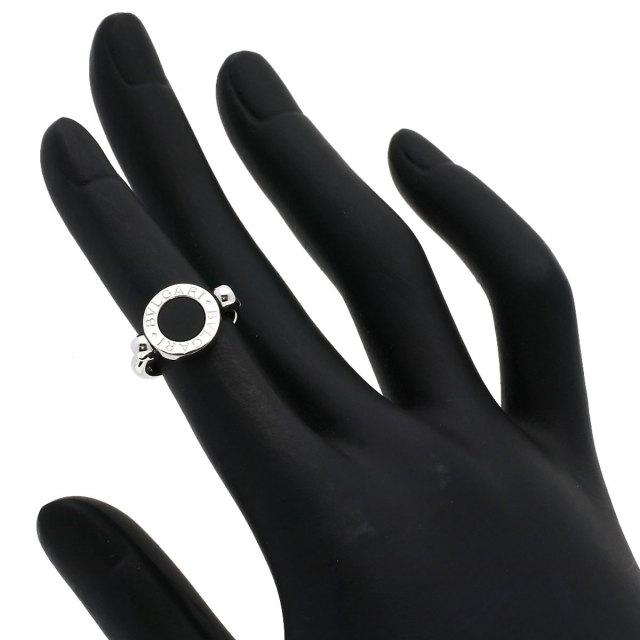 BVLGARI ブルガリ ブルガリブルガリ フリップ オニキス リング・指輪