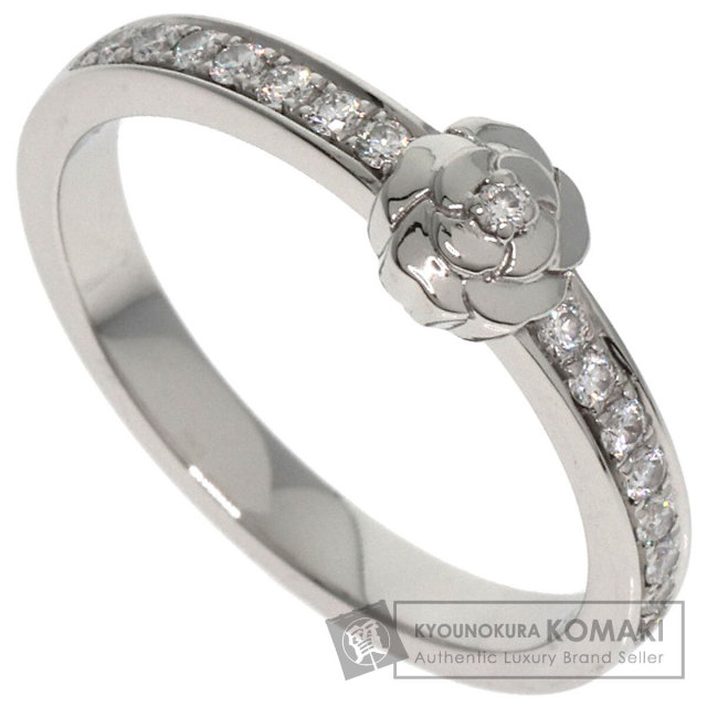 CHANEL シャネル カメリア ダイヤモンド #49 リング・指輪 プラチナ