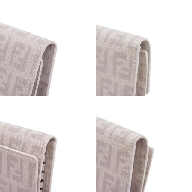 FENDI フェンディ ズッカ柄 キーケース PVC レディース ブランド京の蔵
