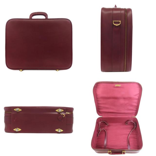 CARTIER カルティエ マストライン 2WAY ボストンバッグ レザー