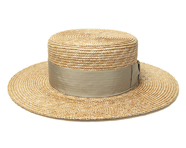 THE FACTORY MADE(ザファクトリーメイド) ストローブレードカンカン帽