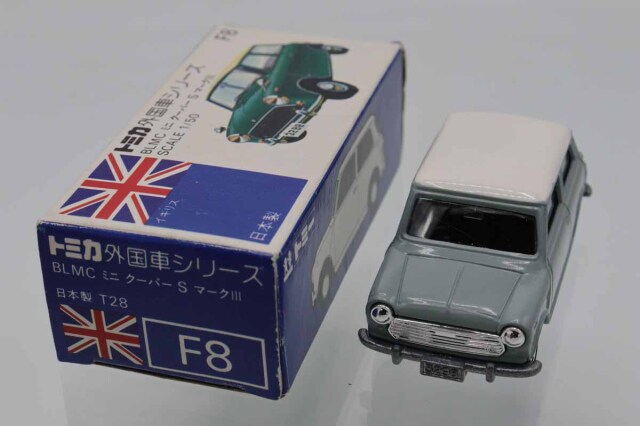 ミニカーショップ ケンボックス トミカ 青箱☆F8☆BLMCミニクーパー S