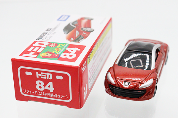ミニカーショップ ケンボックス トミカ 赤箱☆84☆プジョーRCZ(初回
