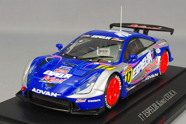 hpi 1/43 トヨタ セリカ GT-Four メタルポリッシュモデル