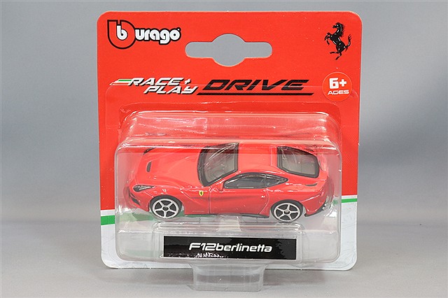 ブラゴ 1/64 フェラーリ F50 レッド