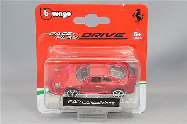 ブラゴ 1/64 フェラーリ F50 レッド