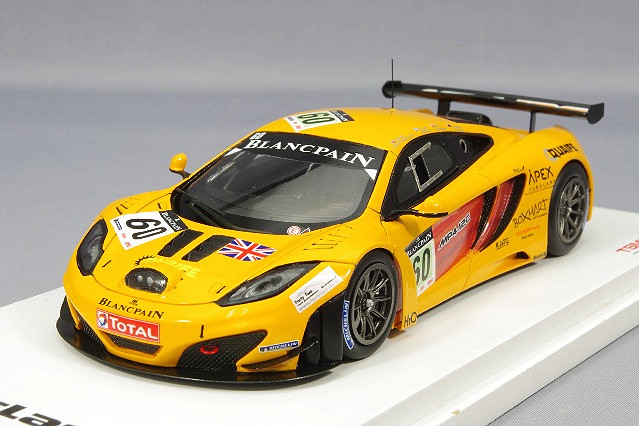 ミニチャンプス 1/18 マクラーレン MP4-12C 2011 マットグレー