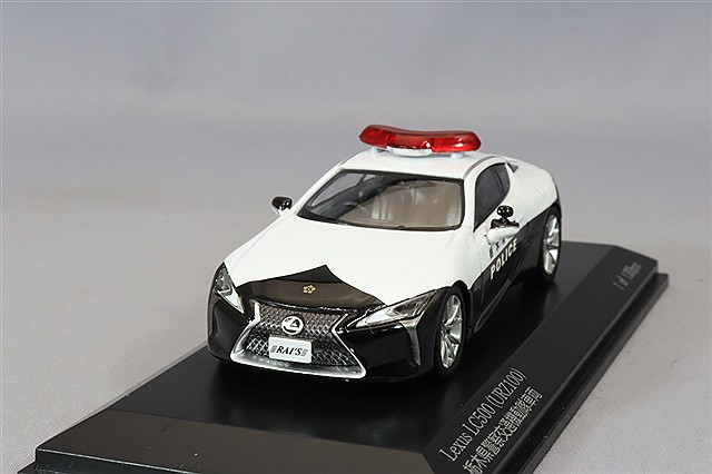 RAI'S 1/18 レクサス LC500 (URZ100) 2020 栃木県警察交通部交通機動隊車両