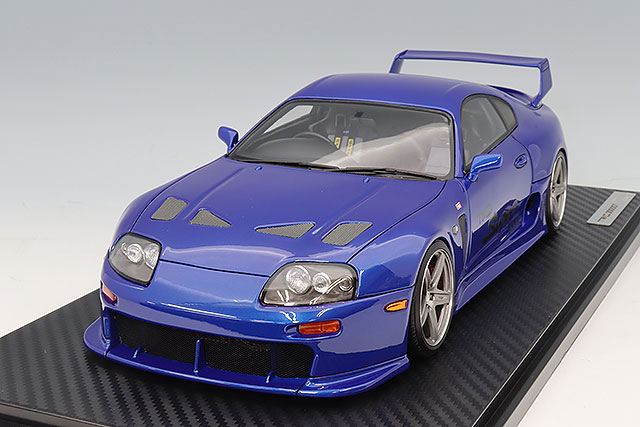 イグニッションモデル 1/64 トヨタ スープラ (JZA80) RZ ブルー