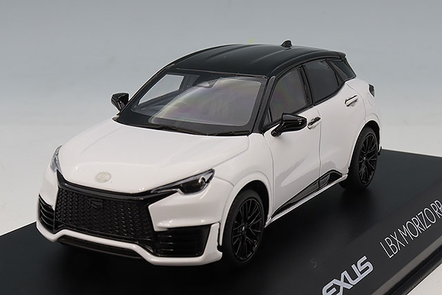 京商 1/43 レクサス LBX MORIZO RR グラファイトブラックガラスフレーク