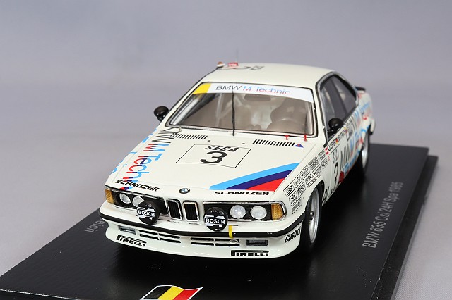 スパーク 1/43 BMW 635 Csi 1983 スパ24H 2位 #4 C.Rossi/D.クエスター