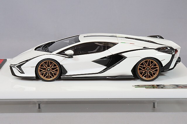アイドロン 1/43 ランボルギーニ シアン FKP 37 2019 ビアンコモノチェロス