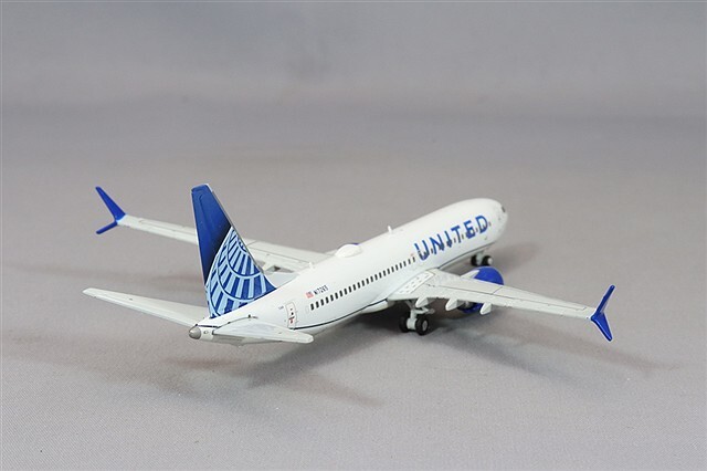 ジェミニジェッツ 1/400 ボーイング 737 MAX 8 ユナイテッド航空 N17265