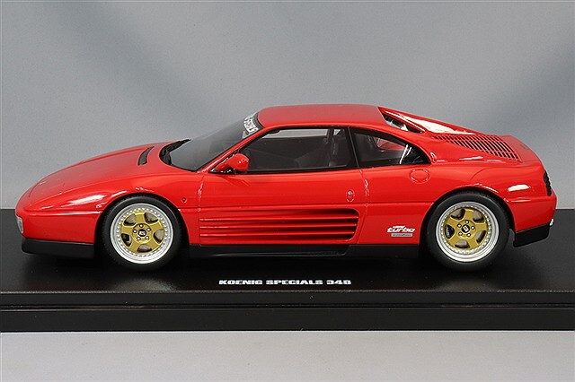 GTスピリット 1/18 ケーニッヒ スペシャル 348 ツインターボ 1994 レッド