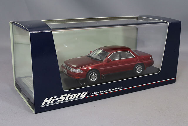 ハイストーリー 1/43 トヨタ カリーナ ED 2.0X (1990) レッドマイカ