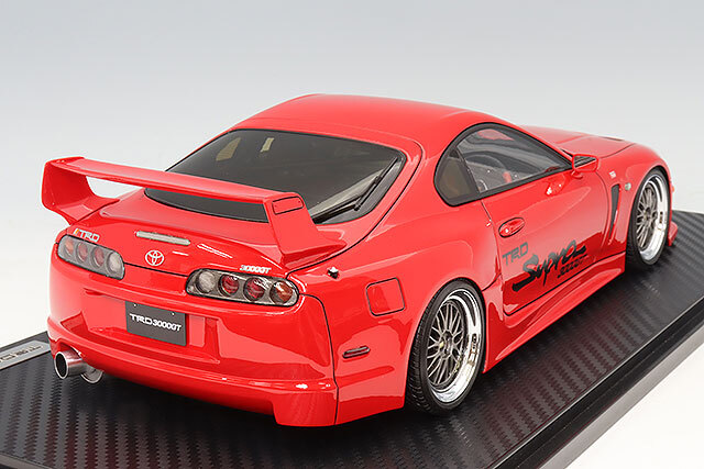 イグニッションモデル 1/18 トヨタ スープラ (A80) TRD 3000GT レッド