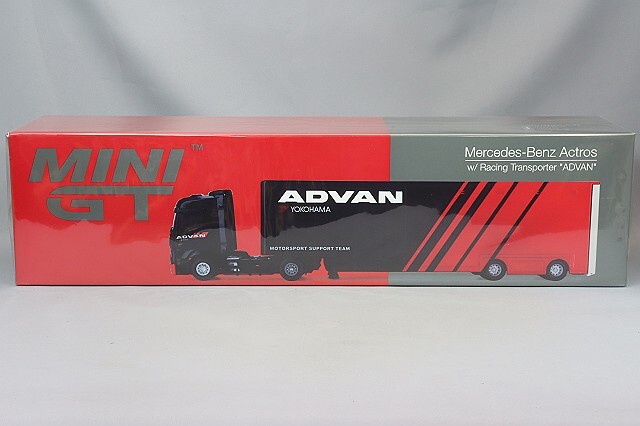 D1 GRAND PRIX トラック 1/64 トランスポーター メルセデス D1 GRAND