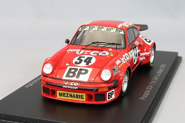 スパーク 1/43 ポルシェ 934 1976 ルマン24H #54 H.Striebig/ A-C